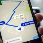 Google Maps auf einem Smartphone
