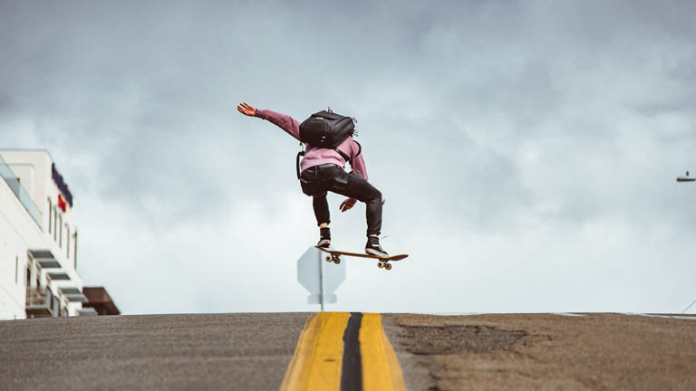 Spectra smartes Skateboard