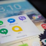 Smartphone mit Android Betriebssystem