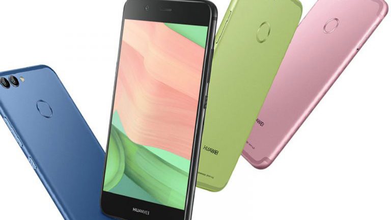 Huawei nova 2 in verschiedenen Farben