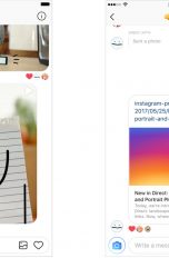 Screenshots Instagram Direct nach Update
