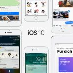 Oberfl&auml;che iPhones mit iOS 10.