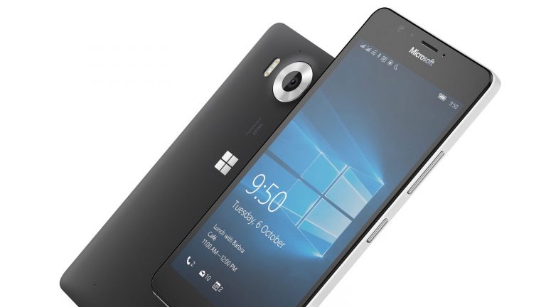 Das Lumia 950 von Microsoft.