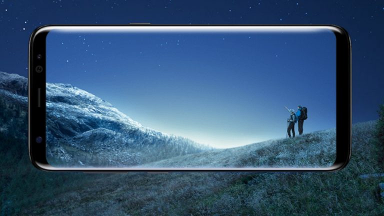 Display des Samsung Galaxy S8
