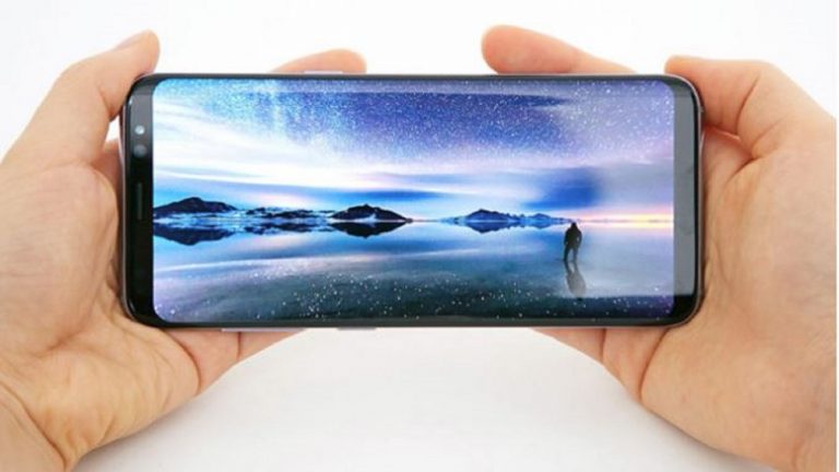Das Display des Samsung Galaxy S8 Plus