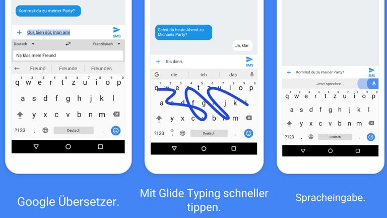 Android-Tastatur ändern GBoard