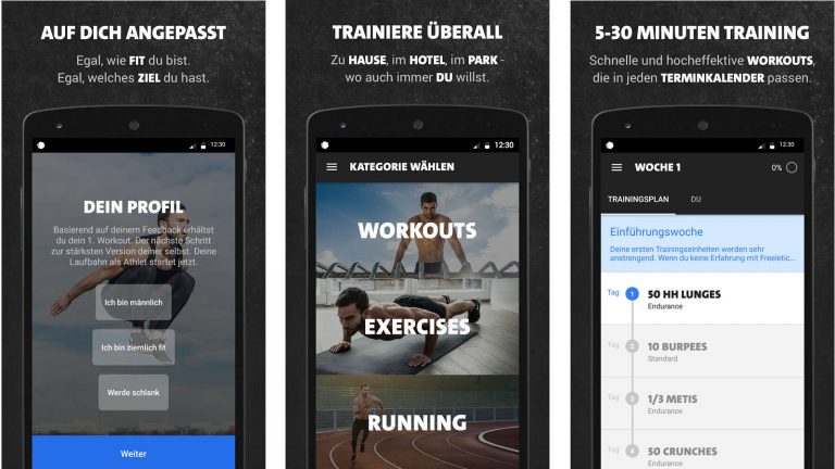 Fitness-App Freeletics Bodyweight