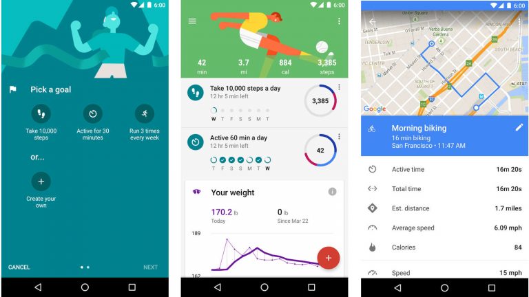 Fitness-App Google Fit