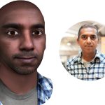 "Oben"-Chef Nikhil Jain und sein Avatar