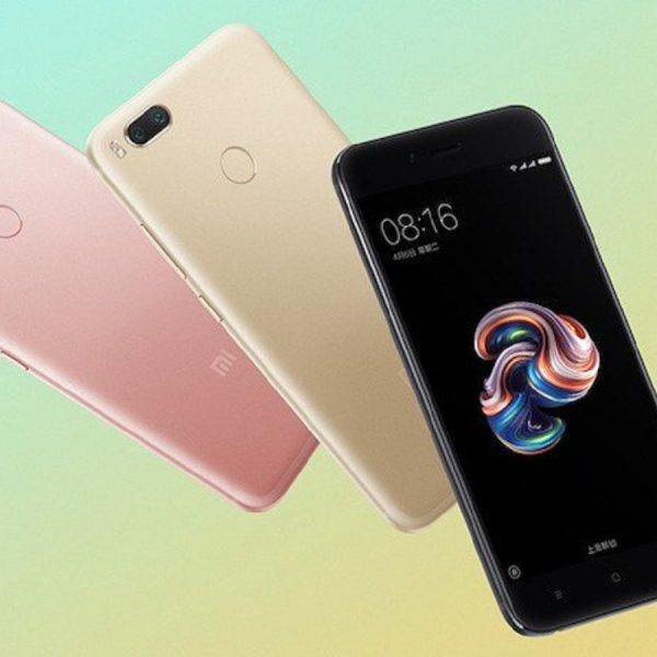 Xiaomi Mi5X rosa gold schwarz