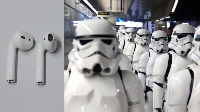 AirPods und Stormtroopers