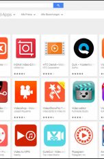 Android Apps um Viddeos zu schneiden Auswahl Große Auswahl an Apps zum Schneiden und Bearbeiten von Videos