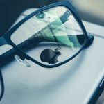 iPhone und Brille