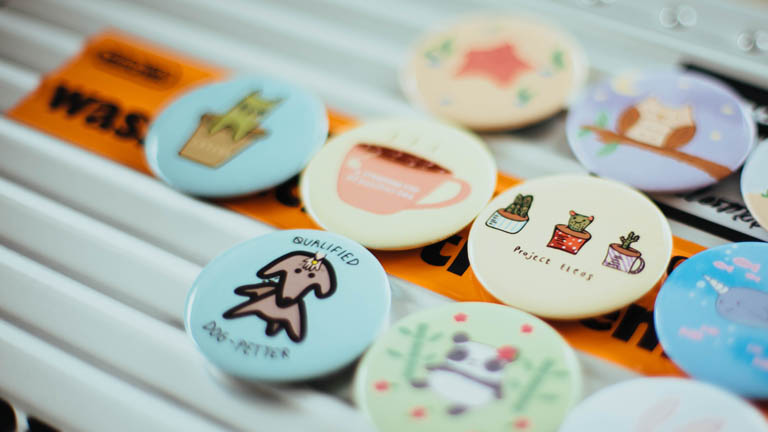 FOMO camera im Smiley-Design