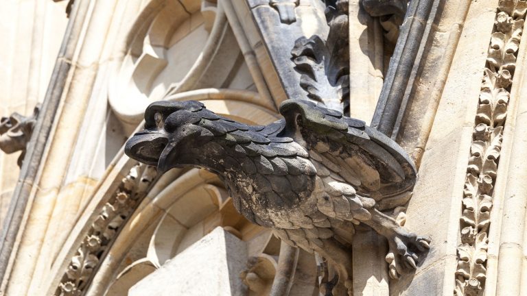 Detail an einem Gebäude