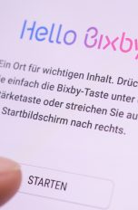 Der digitale Assistent Bixby auf dem Samsung Galaxy S8