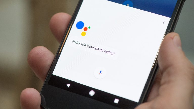 Google Assistant auf Smartphone