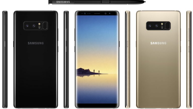 Galaxy Note8 Leakbild