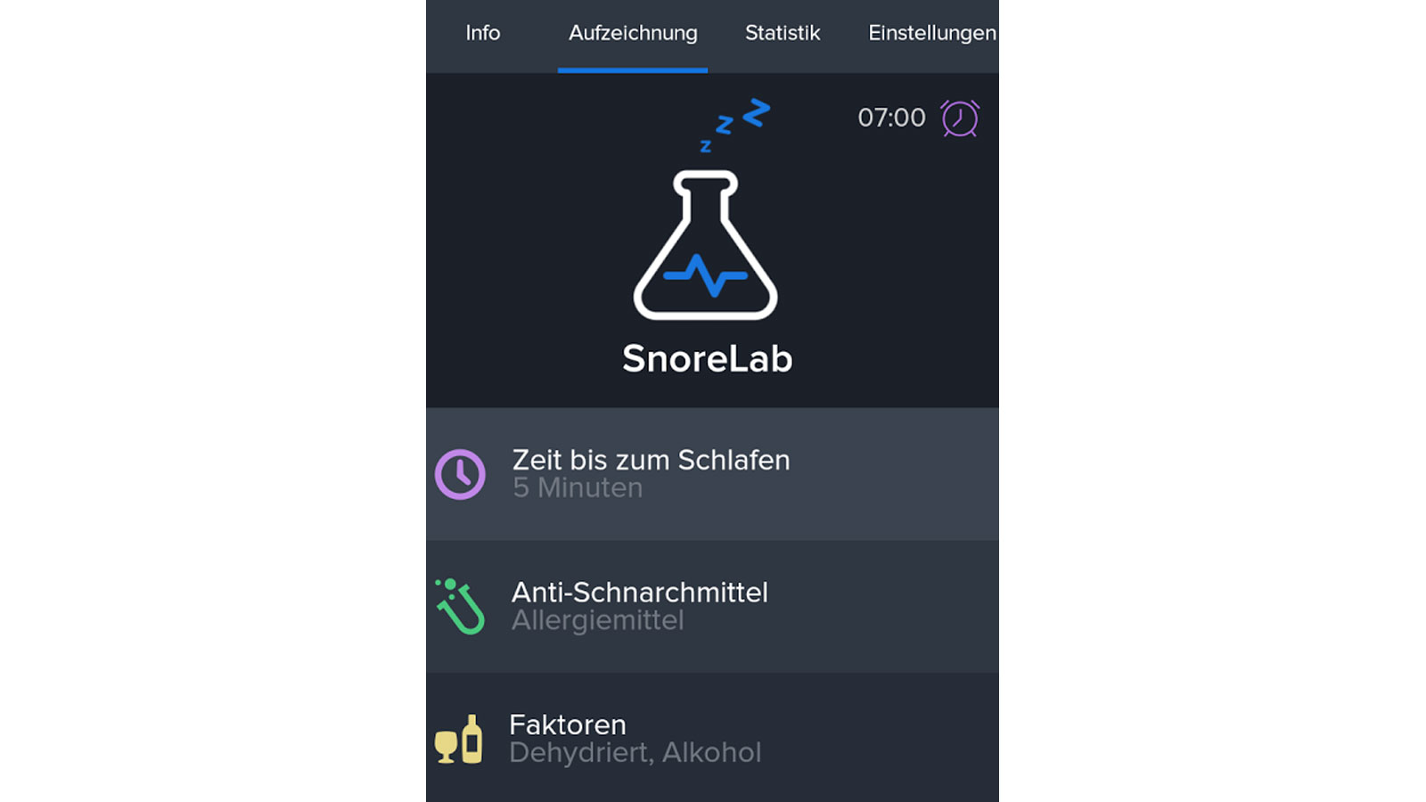 Snore App Lab Schnarch-Apps: 6 Apps zur Überwachung und Dokumentation von ...