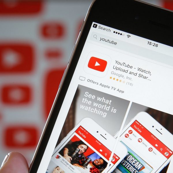 Die YouTube-Smartphone-App