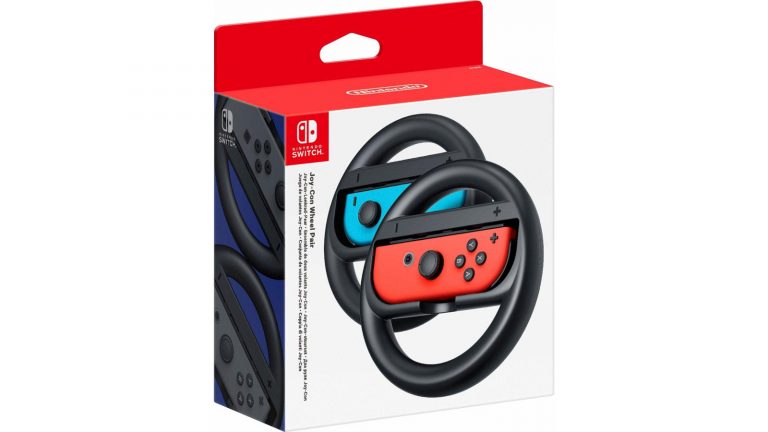 Nintendo-Switch-Lenkrad-Halterungen für Mario Kart und Co.