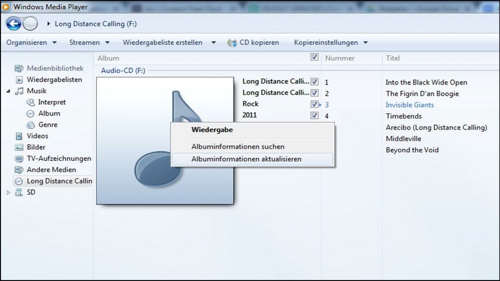 AudioCD in MP3 mit Media Player und iTunes umwandeln UPDATED