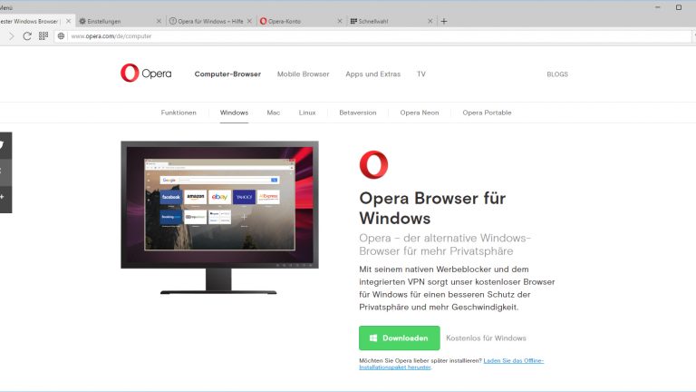 Browser Opera