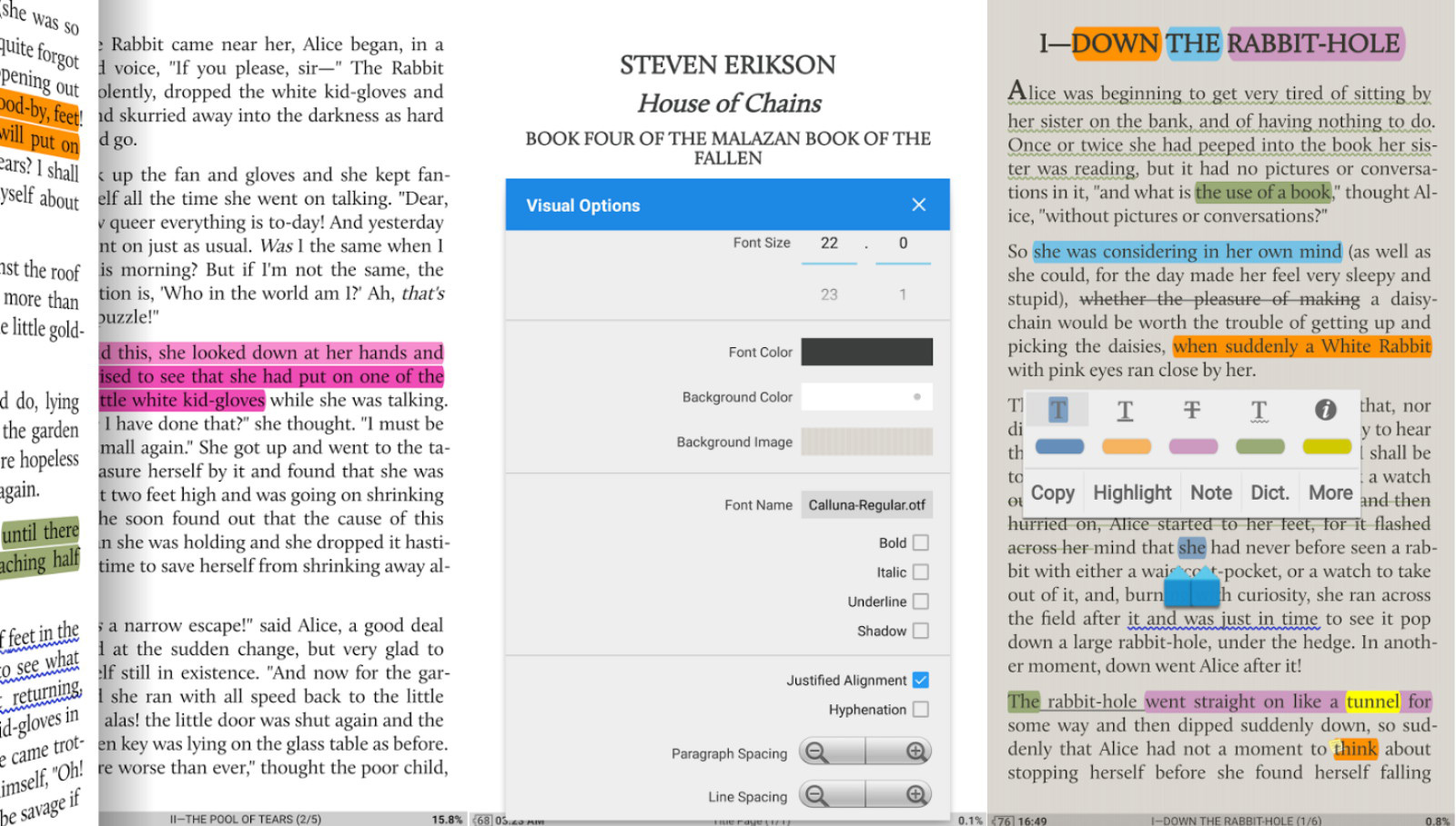 EBookReader Apps für Android Bücher lesen auf Tablet UPDATED