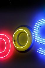Google Logo Neonschrift