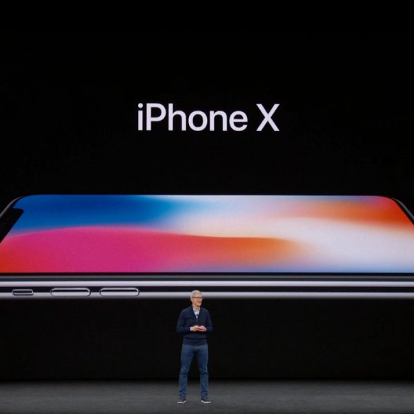 iPhone X mit randlosem Display