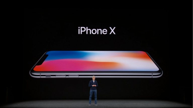 iPhone X mit randlosem Display