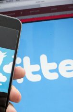 Twitter auf Smartphone
