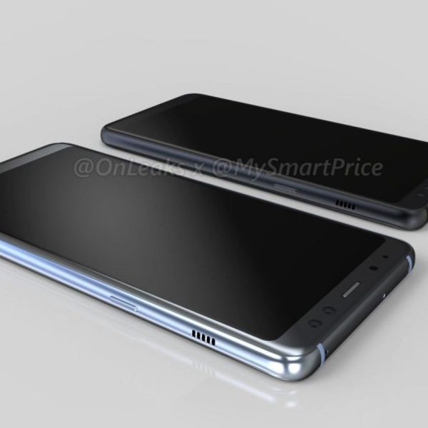 Renderbilder Galaxy A5 (2018) und Galaxy A7 (2018)