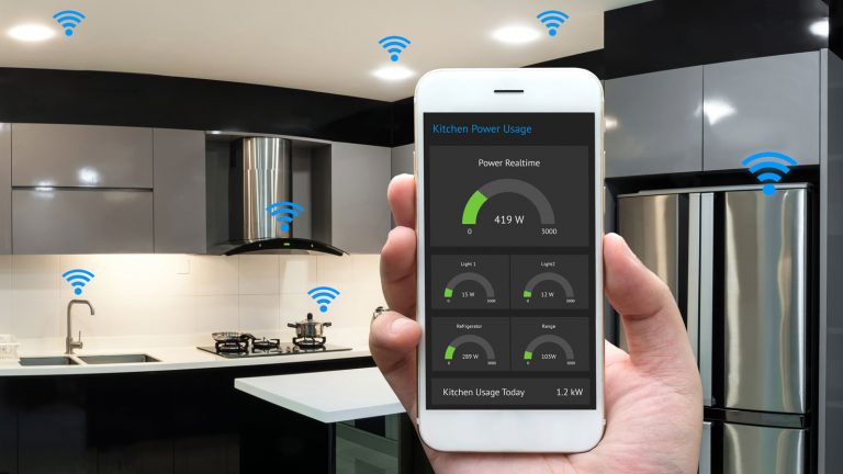 Smart Home Steuerung per App und Funknetz