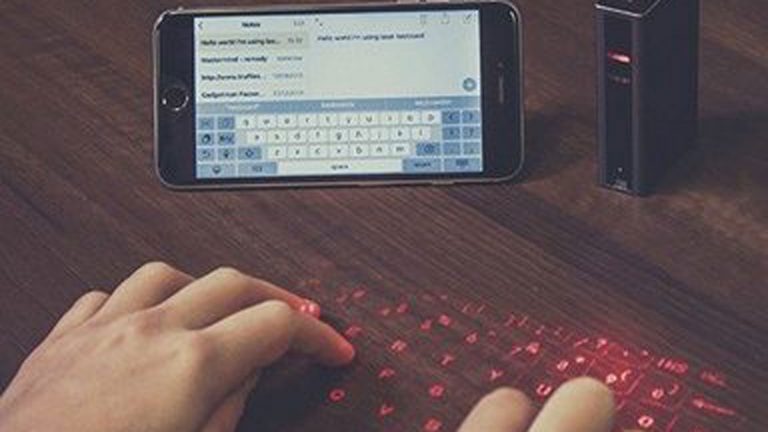 Smartphone-Zubehör Laser-Tastatur
