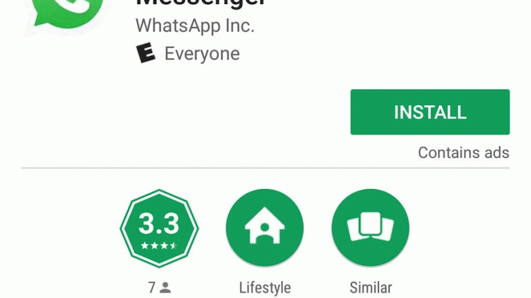 fake WhatsApp