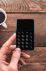 Klein, kleiner, NichePhone-S: Winziges Android-Handy NichePhone-S