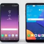 Das Samsung Galaxy S8 (l) und das LG G6