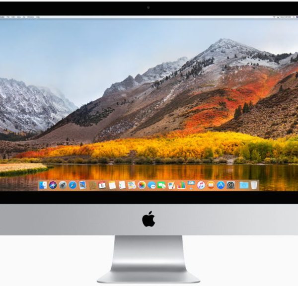 macOS High Sierra Homescreen