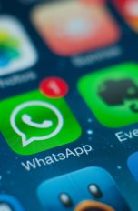 WhatsApp-Icon auf dem Homescreen