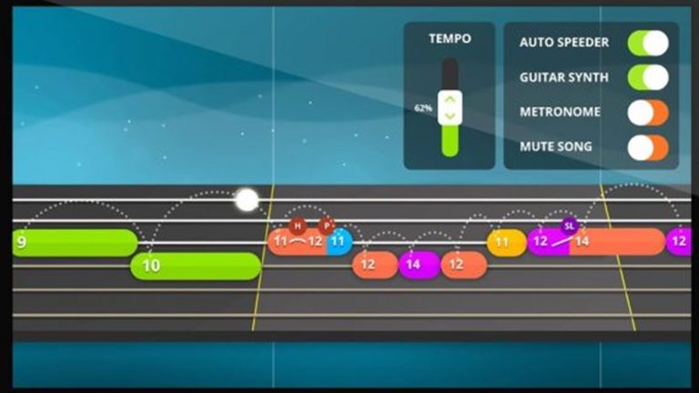 &ldquo;Yousician&rdquo; ist eine Musik-App, die als Lernhilfe zusammen mit echten Instrumenten benutzt wird
