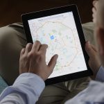 iPad Apple Maps