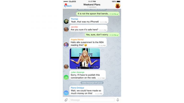 Telegram ist eine sichere Alternative zu WhatsApp