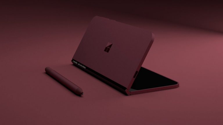 Render Microsoft Falt-Smartphone