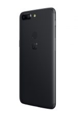 OnePlus 5T schwarz Rückseite des OnePlus 5T in Midnight Black