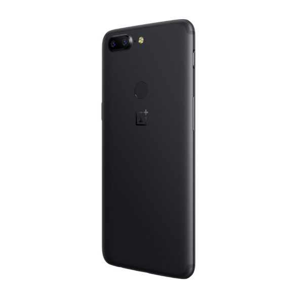 R&uuml;ckseite des OnePlus 5T in Midnight Black