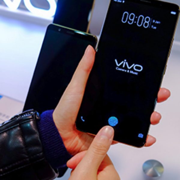 Vivo-Smartphone mit In-Screen-Fingerabdrucksensor