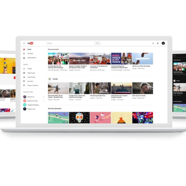 YouTube Design Modi