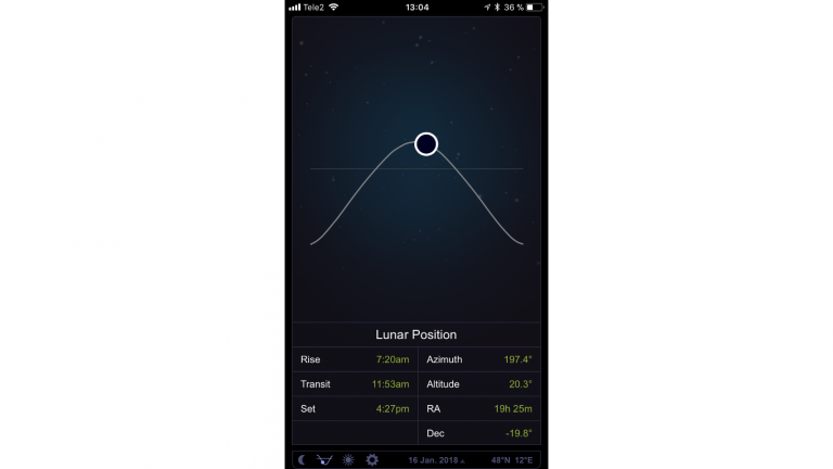 Luna Solaria App zur Mondfinsternis