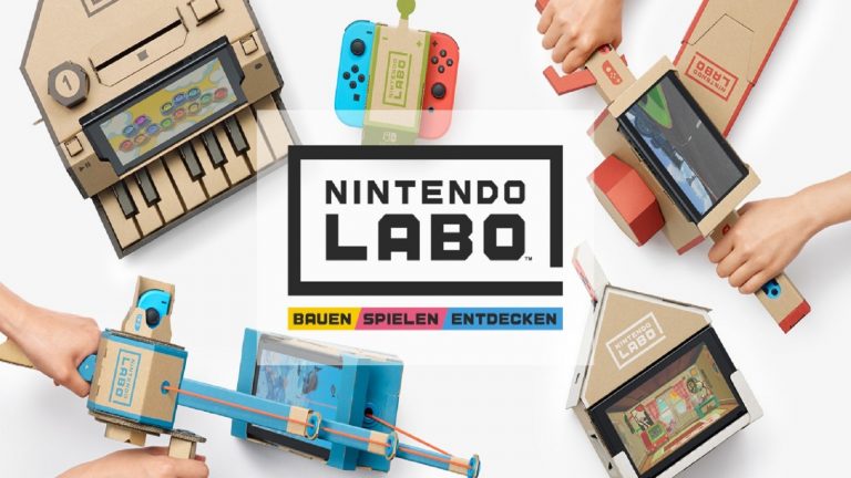Toy-Con-Werkstatt für Nintendo Labo erlaubt eigene Projekte